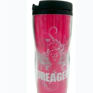 Breast Cancer Awareness Cureageous Travel Mug